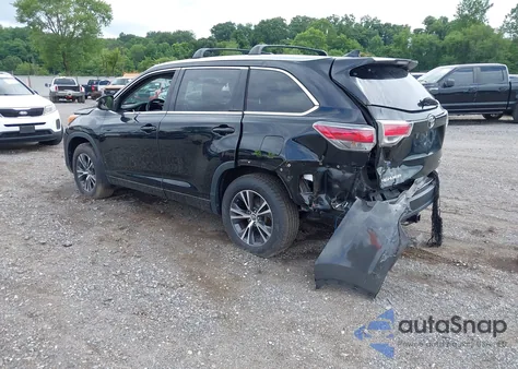 2016 Toyota Highlander Xle V6 из США, поврежденный, VIN 5TDJKRFH7GS320018